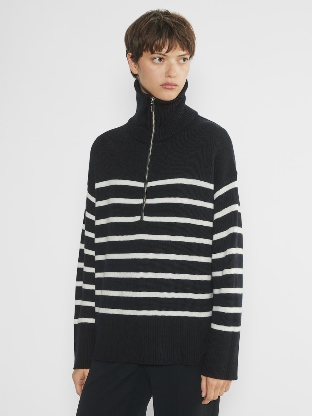 Babaton New Overseas Merino Wool Sweater